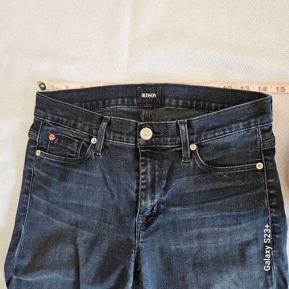 Hudson Nico Mid-rise Super Skinny Jeans  Size 28 - Picture 6 of 7